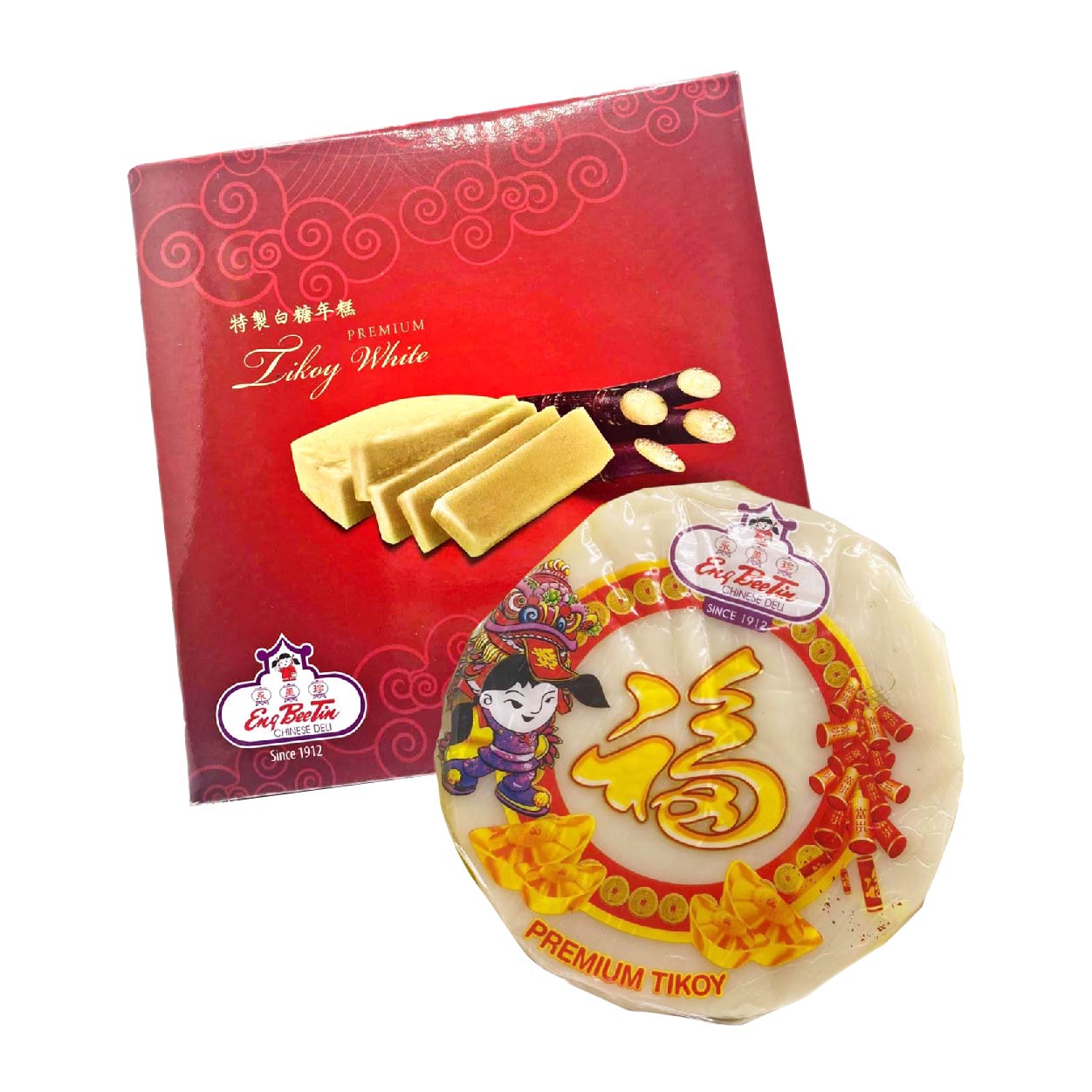 Eng Bee Tin Premium Tikoy White Small