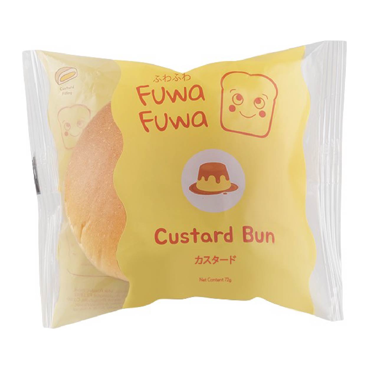Fuwa Fuwa Custard Bun 72g