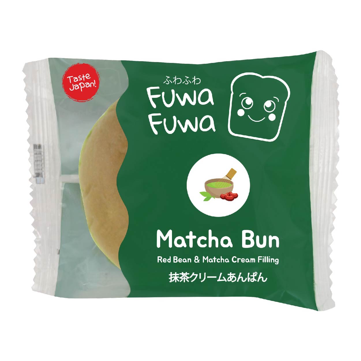 Fuwa Fuwa Matcha Bun 90g