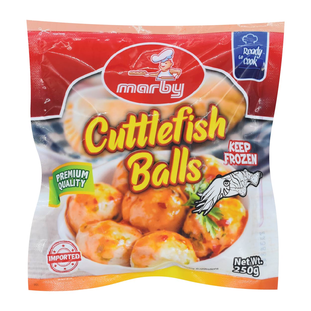 Marby Premium Cuttlefish Balls 250g