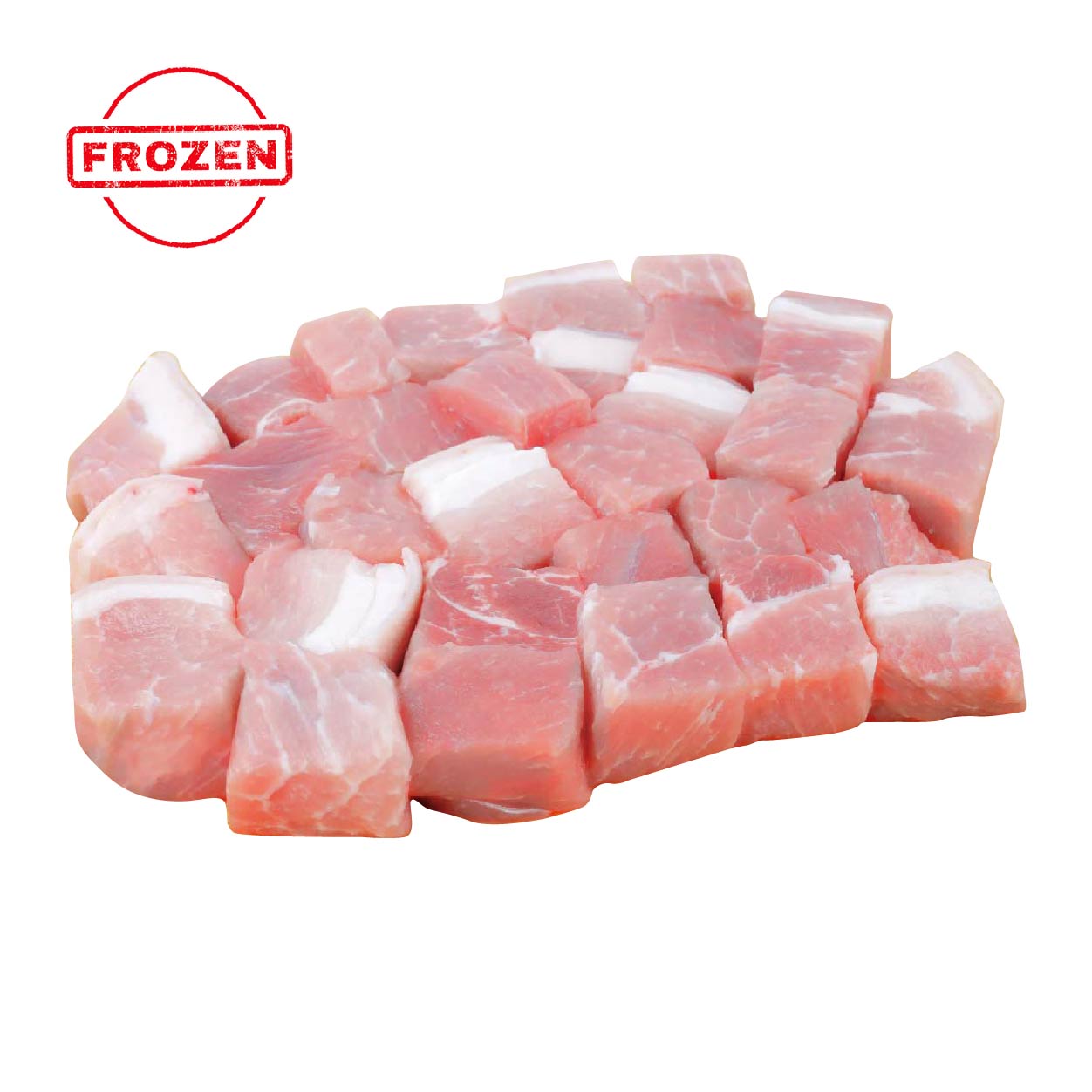 Mrs. Garcia's Pork Menudo Cut 450g Frozen Packed