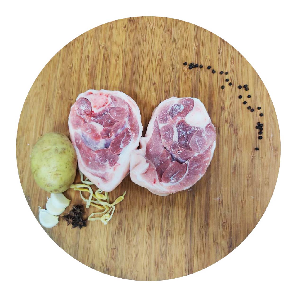 Jupiter Pork Pata Slice 500g