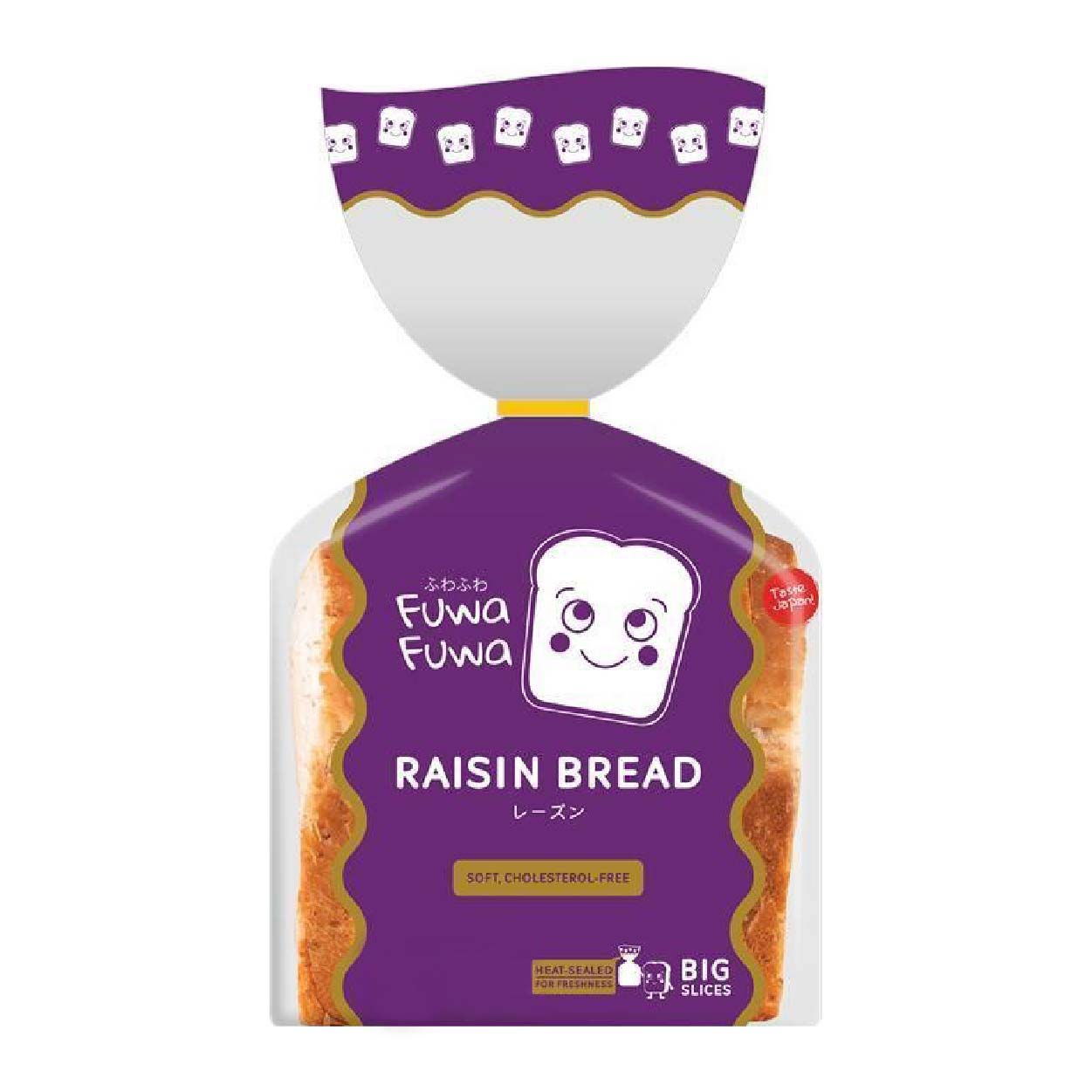 Fuwa Fuwa Raisin Bread Big Slices 350g