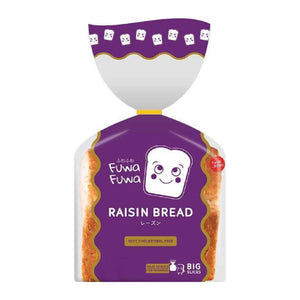 Fuwa Fuwa Raisin Bread Big Slices 350g