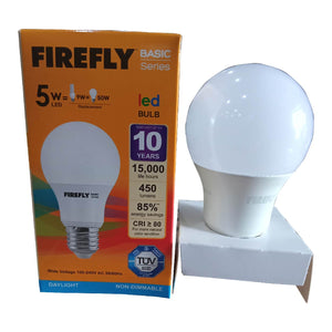 Firefly LED Bulb Daylight 5 watts