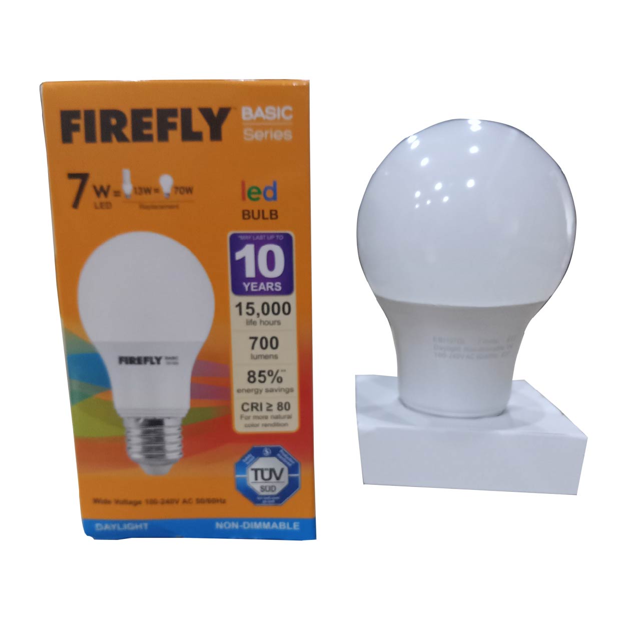 Firefly LED Bulb Daylight 7 watts
