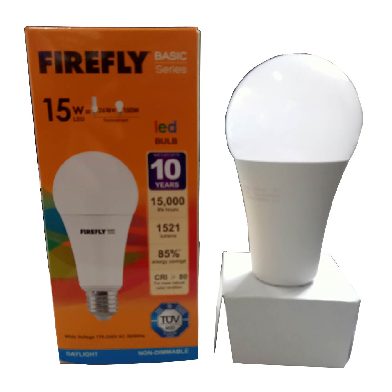 Firefly LED Bulb Daylight 15 watts