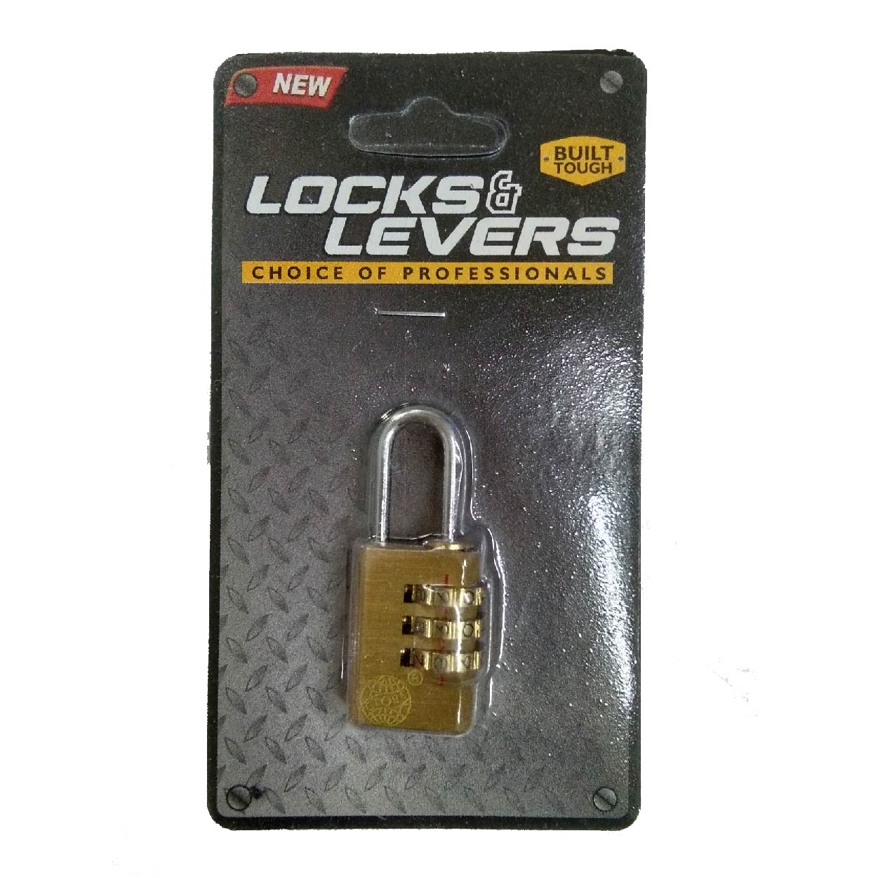 Locks & Levers Combination Padlock 20mm
