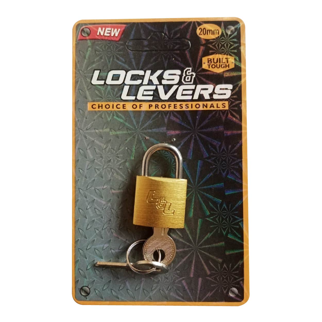 Locks & Levers Padlock Underkey 20mm