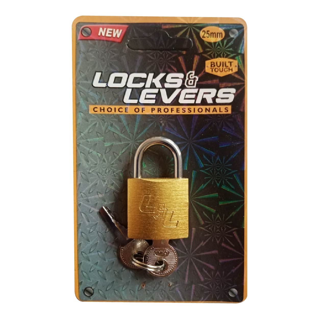 Locks & Levers Padlock Underkey 25mm