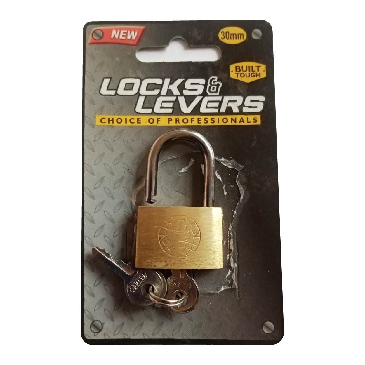 Locks & Levers Padlock Underkey 30mm