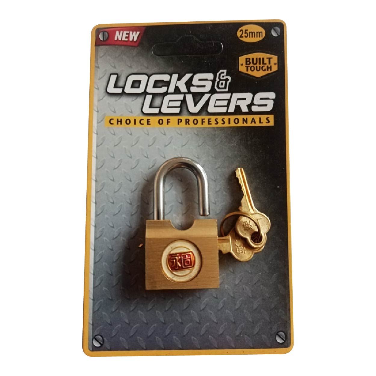 Locks & Levers Padlock Side Key 25mm