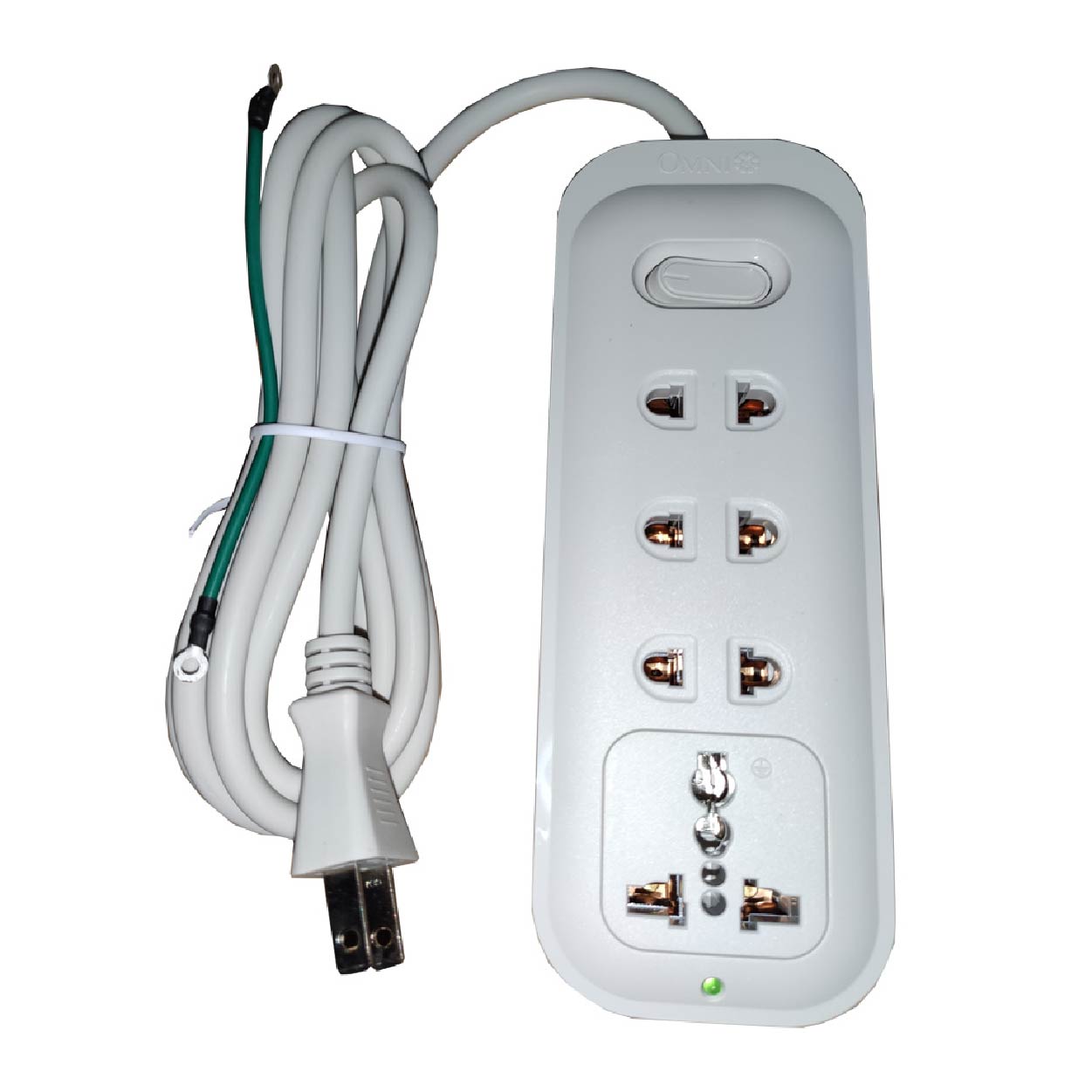 Omni Extension Cord Uni Outlet Set 4 gang 2 meters