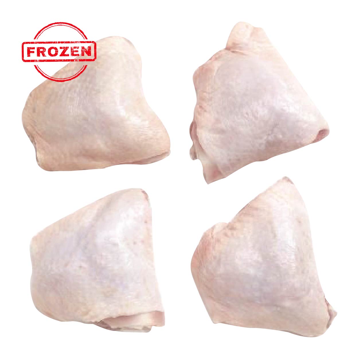 Magnolia Frozen Chicken Thigh Fillet Skin On 500g