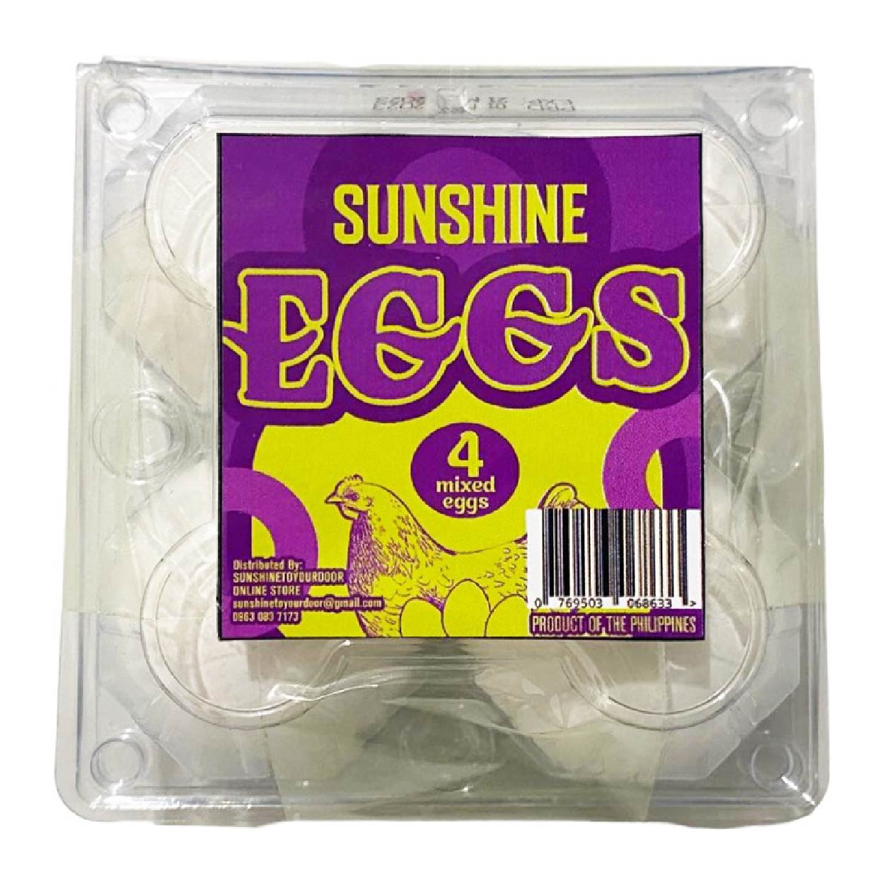 Sunshine Fresh Egg Mixed Size 4s