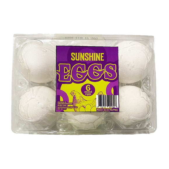 Sunshine Fresh Egg Mixed Size 6s