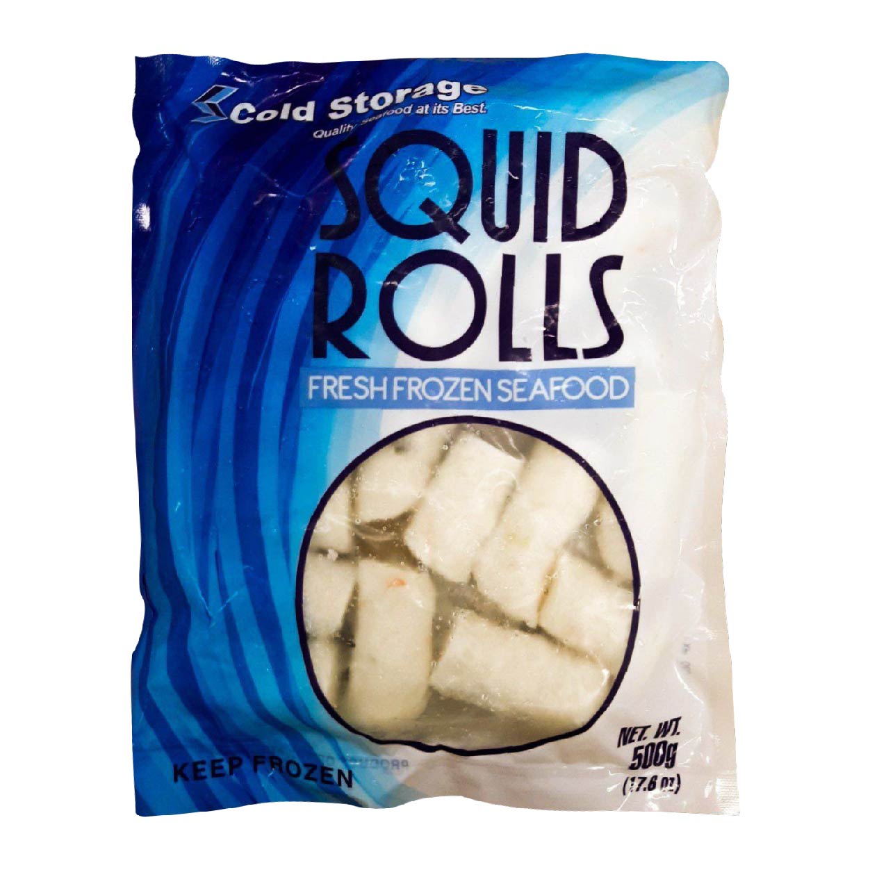 Cold Storage Squid Rolls 500g