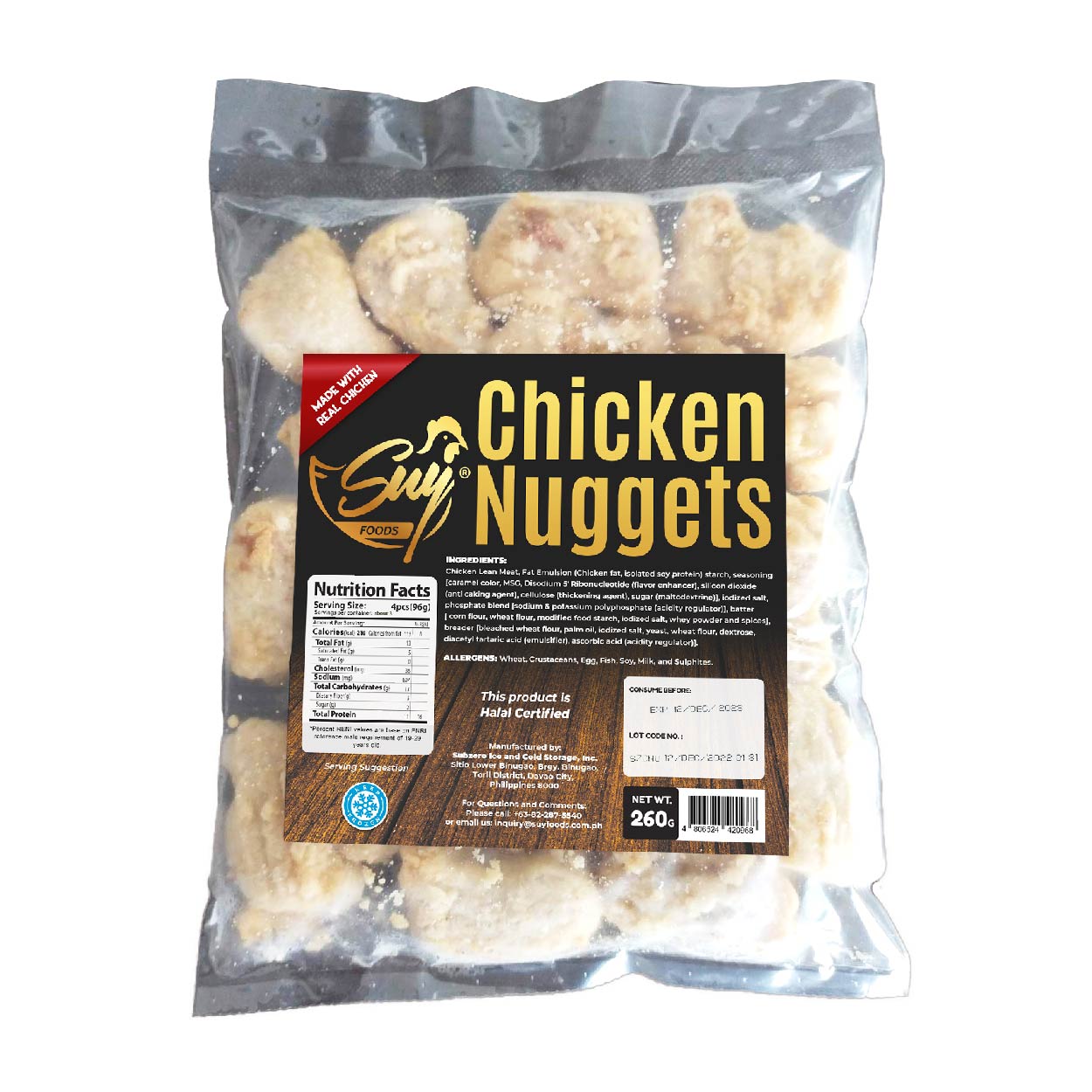 Suy Foods Chicken Nuggets 260g