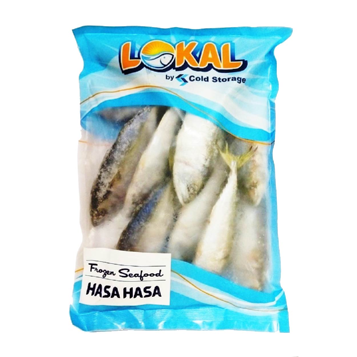 Cold Storage Lokal Frozen Hasa Hasa Whole Fish 500g