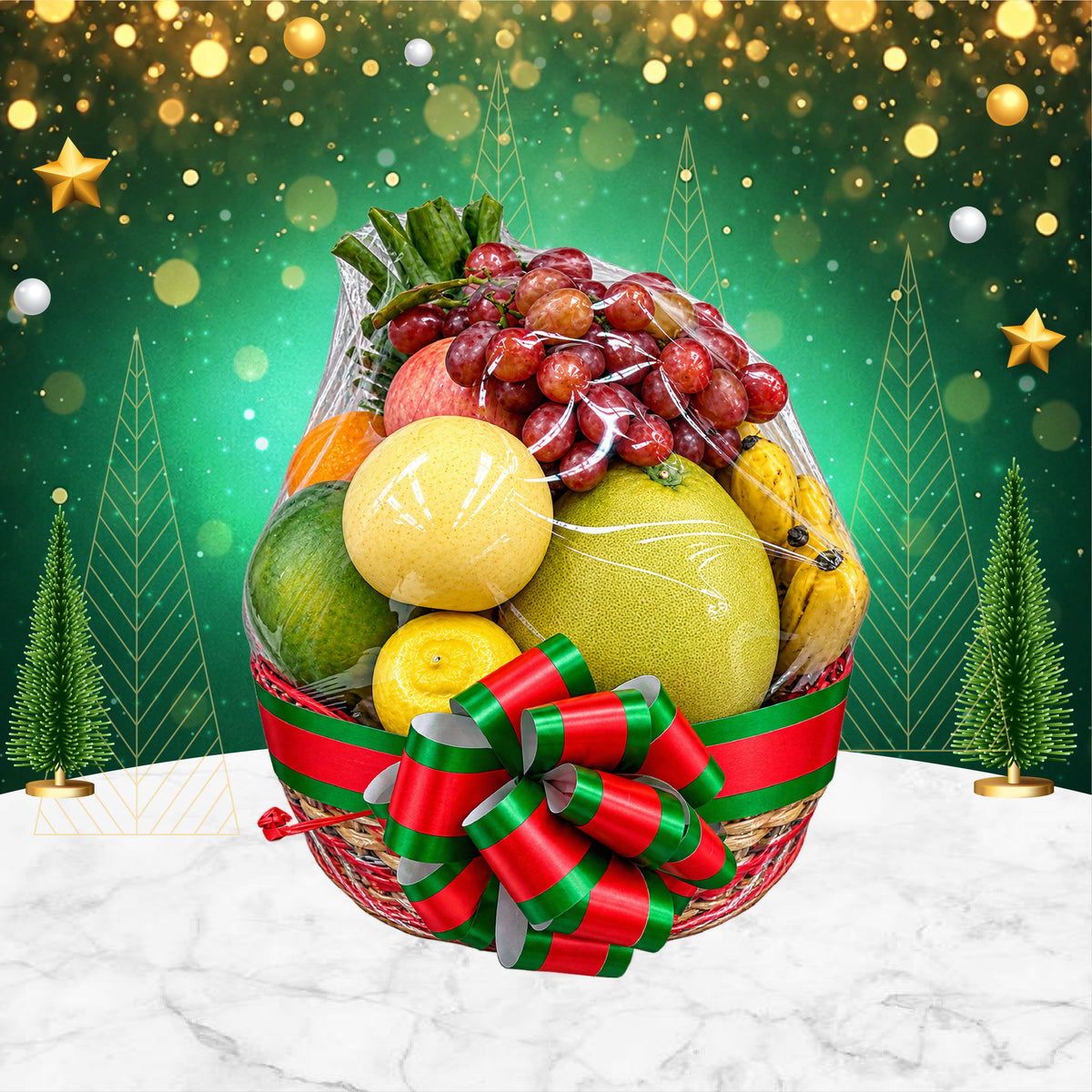 Dizon Christmas Fruit Basket Set 2