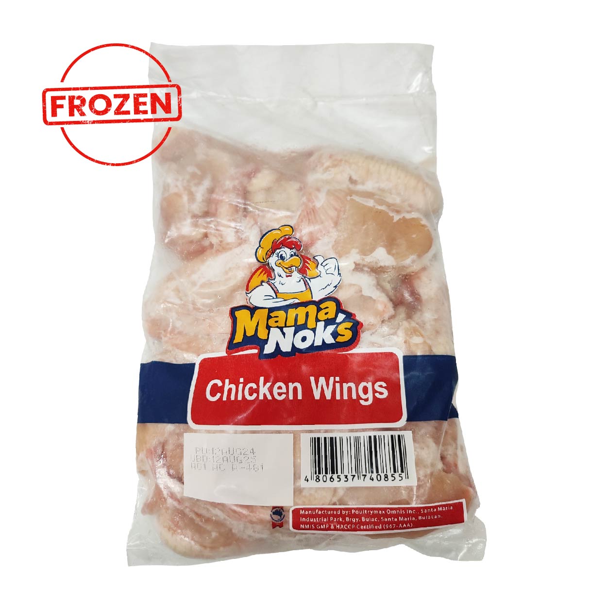 Mamanok's Chicken Wings 1kg Frozen Packed