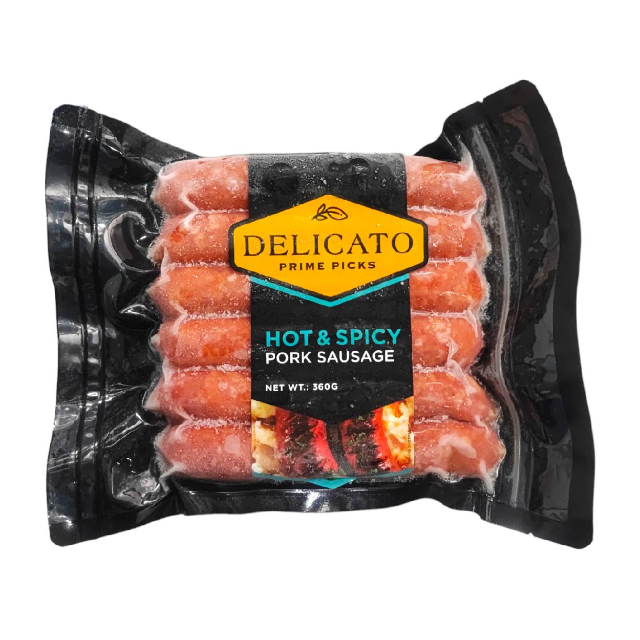 Delicato Hot & Spicy Pork Sausage 360g