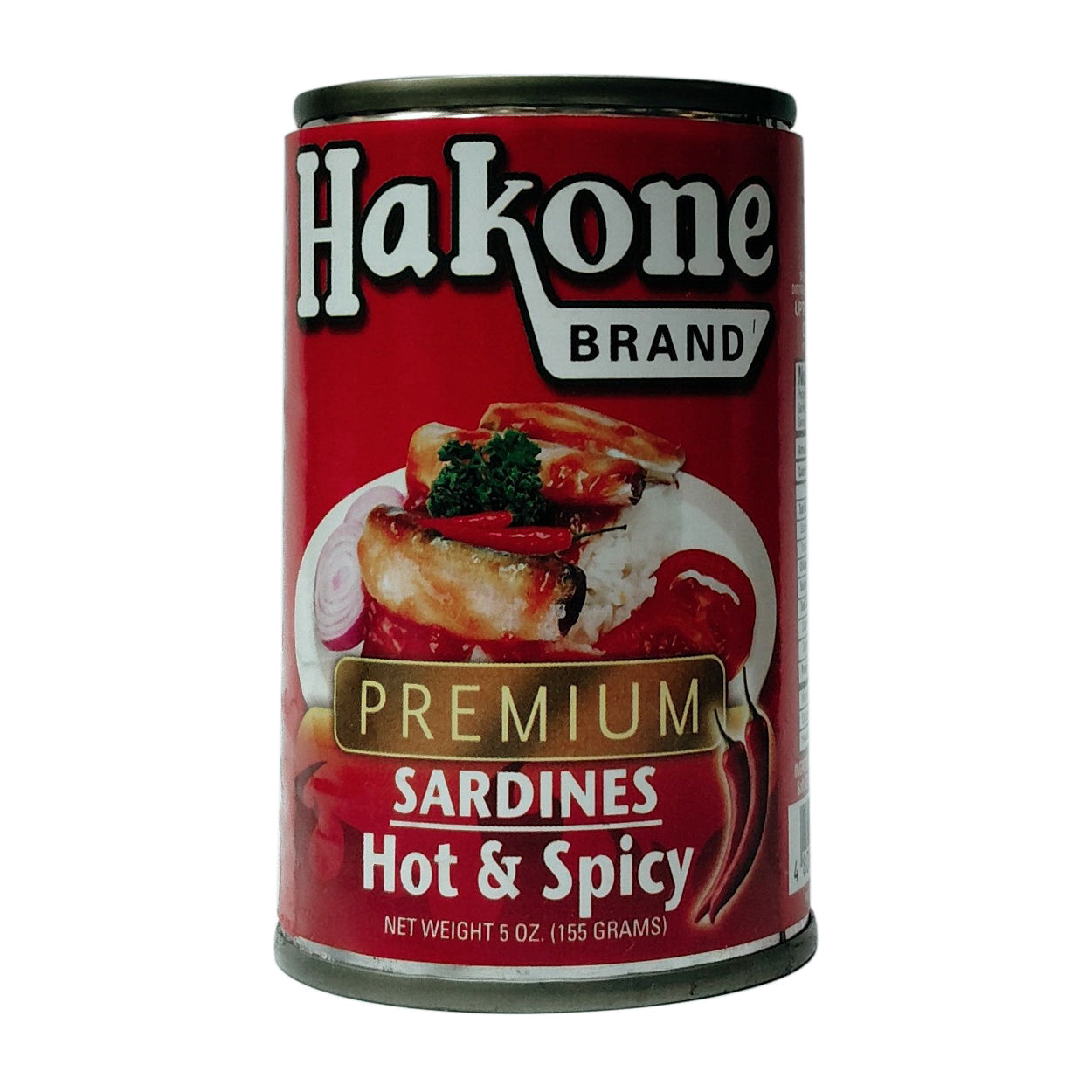 Hakone Premium Sardines in Tomato Sauce Hot & Spicy 155g