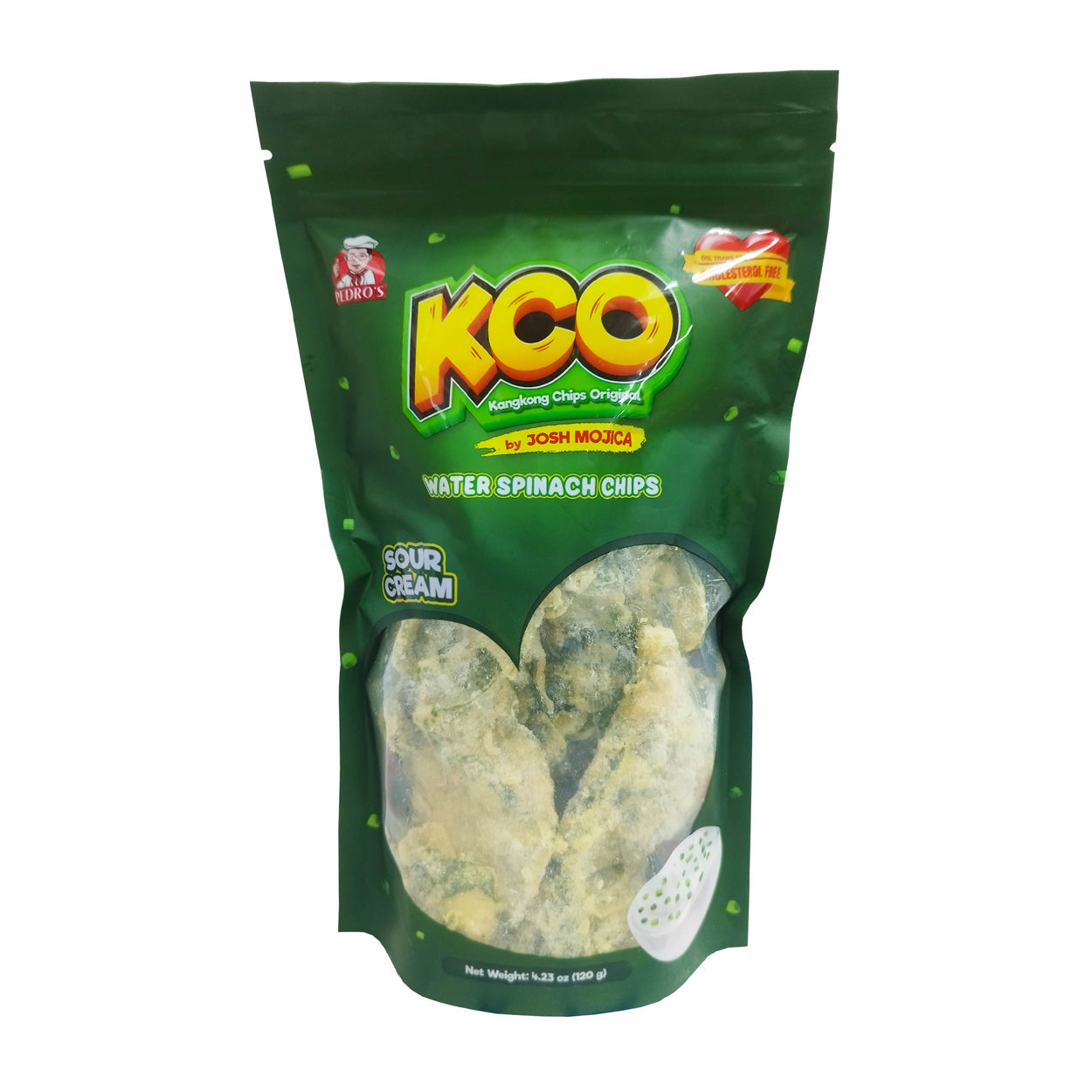 KCO Kangkong Chips Original Sour Cream Flavor 120g