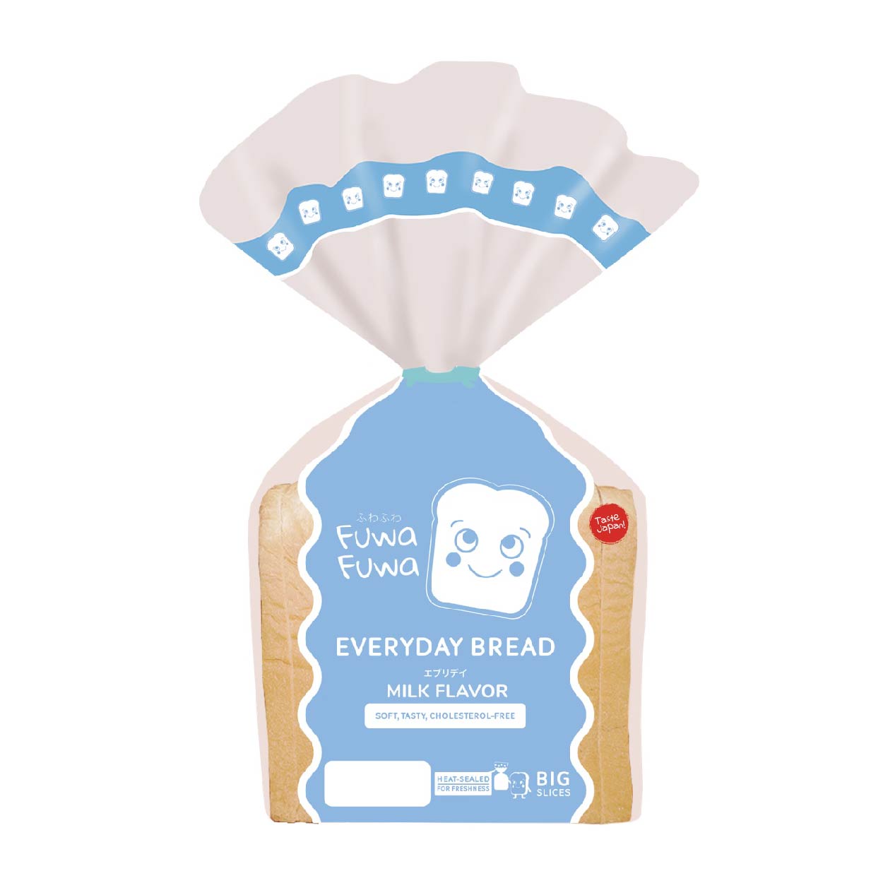 Fuwa Fuwa Everyday Bread Milk Flavor Big Slices 366g