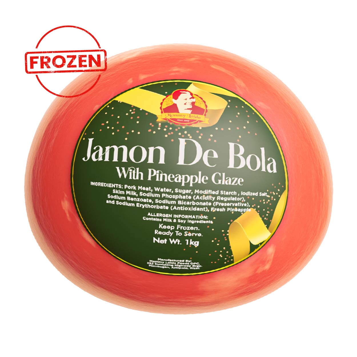 Mommy Loida Jamon De Bola with Pineapple Glaze 1kg