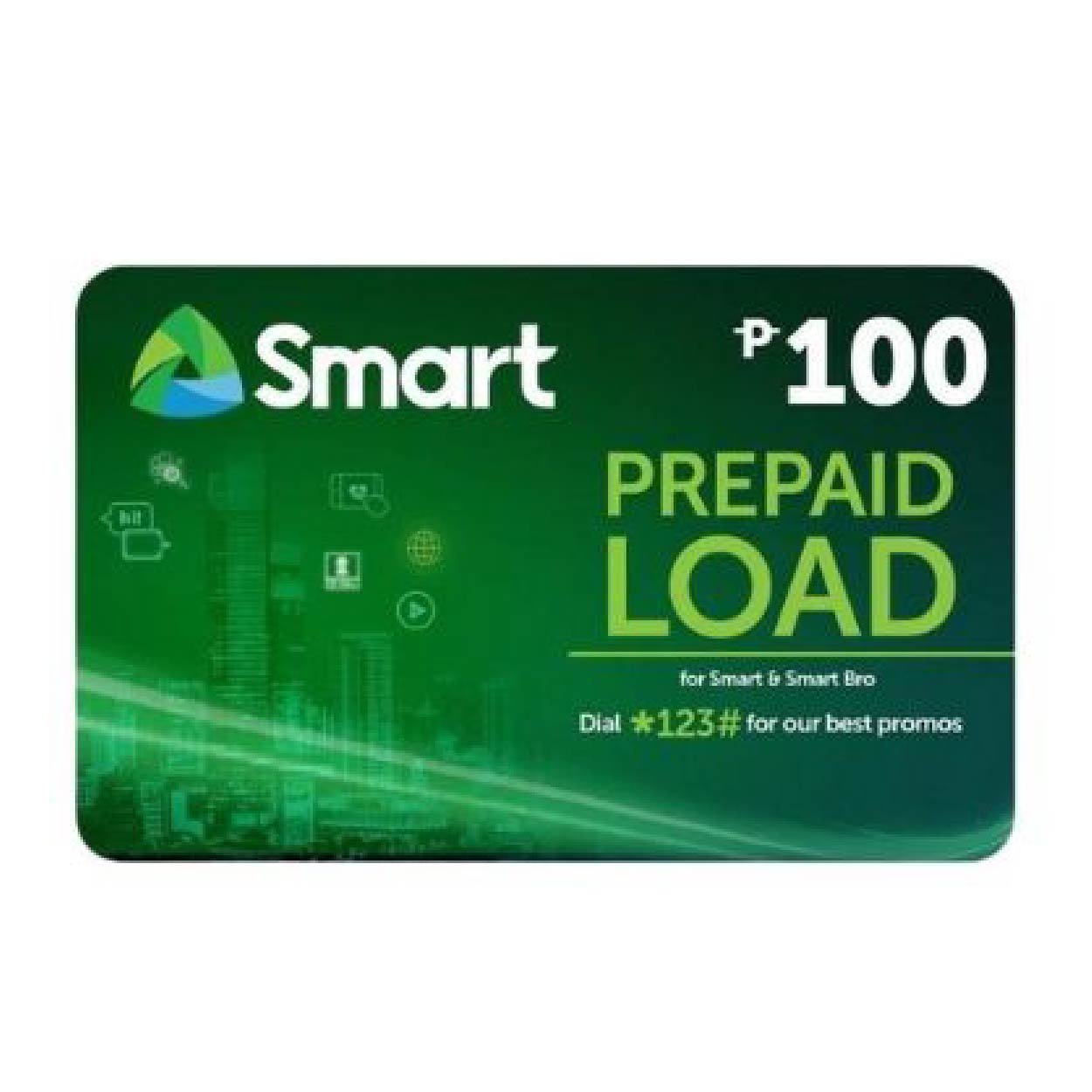 Smart Prepaid Load Card P100