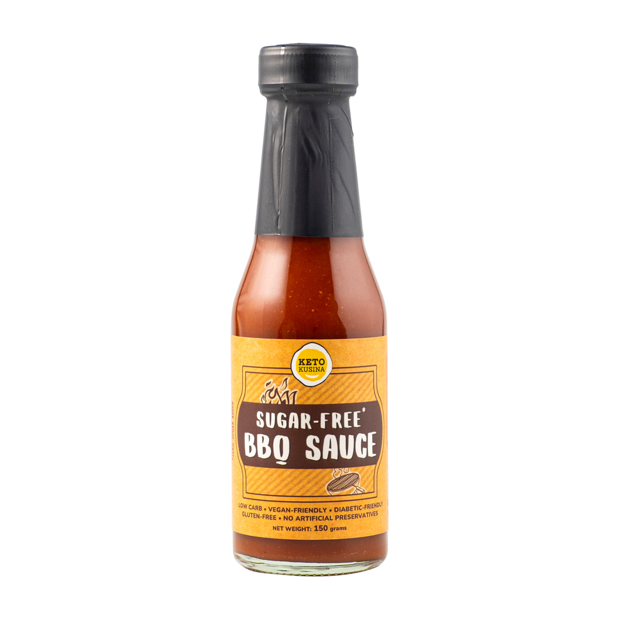 Keto Kusina Sugar-Free BBQ Sauce 150g