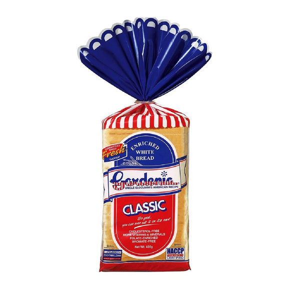 Gardenia White Bread Classic Loaf 400g