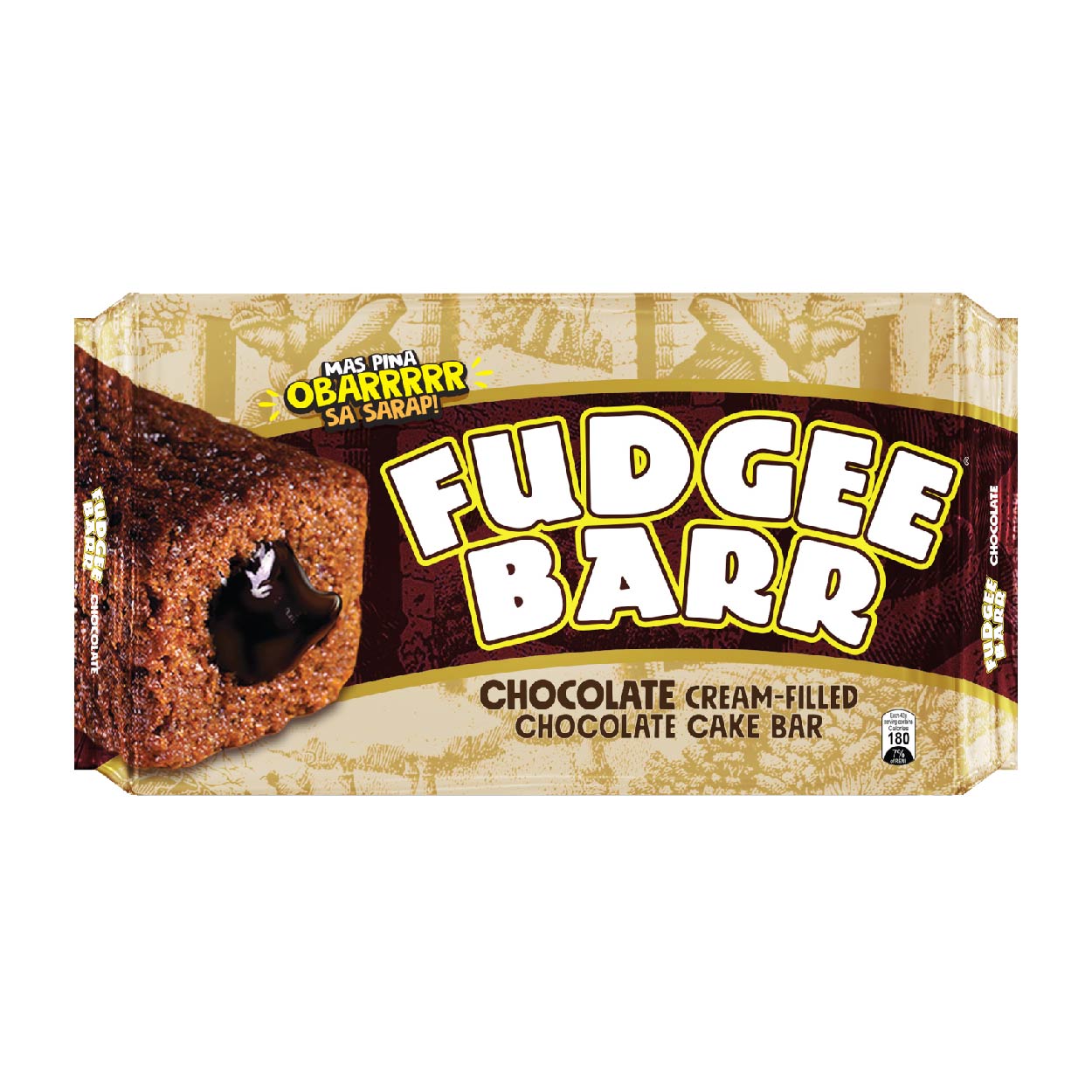 Fudgee Barr Chocolate Cream-Filled Cake Bar 10x42g