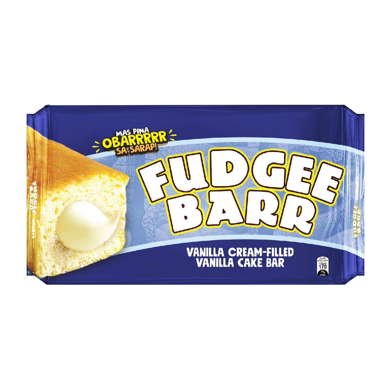 Fudgee Barr Vanilla Cream-Filled Cake Bar 10x41g