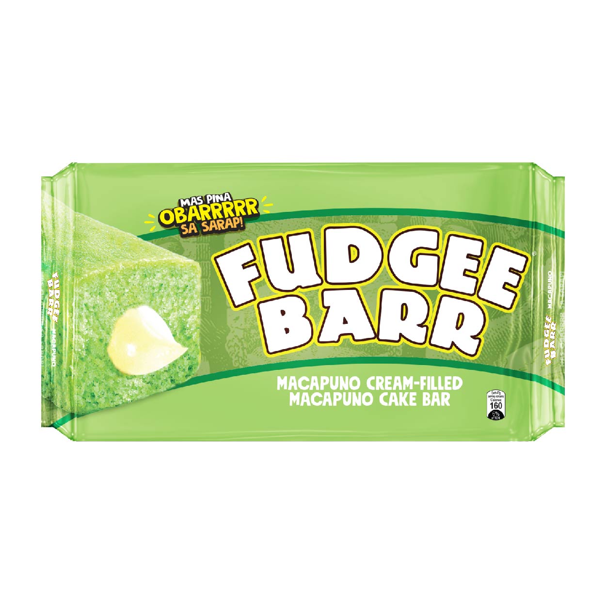 Fudgee Barr Macapuno Cream-Filled Cake Bar 10x41g