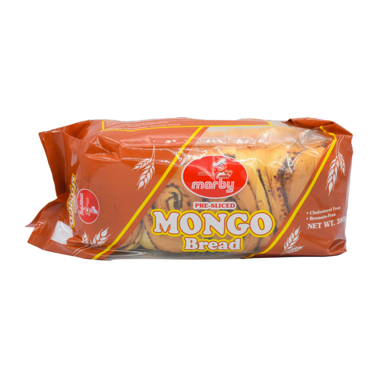 Marby Pre-Sliced Monggo Bread 380g