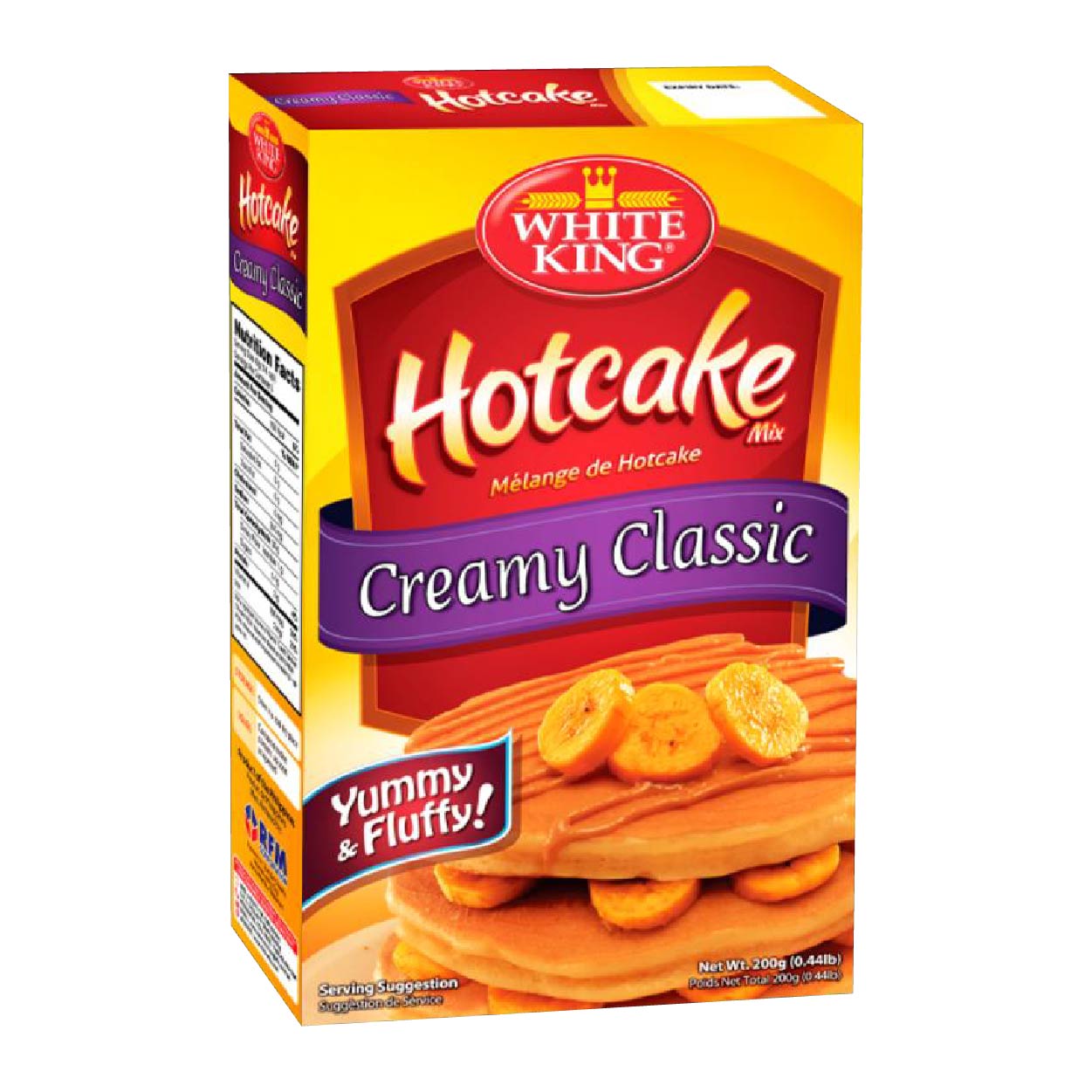 White King Creamy Classic Hotcake Mix 200g