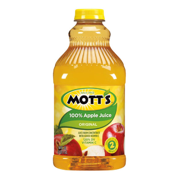 Motts 100% Apple Juice Original 64oz