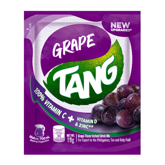 Tang Grape Flavor Instant Drink Mix 19g