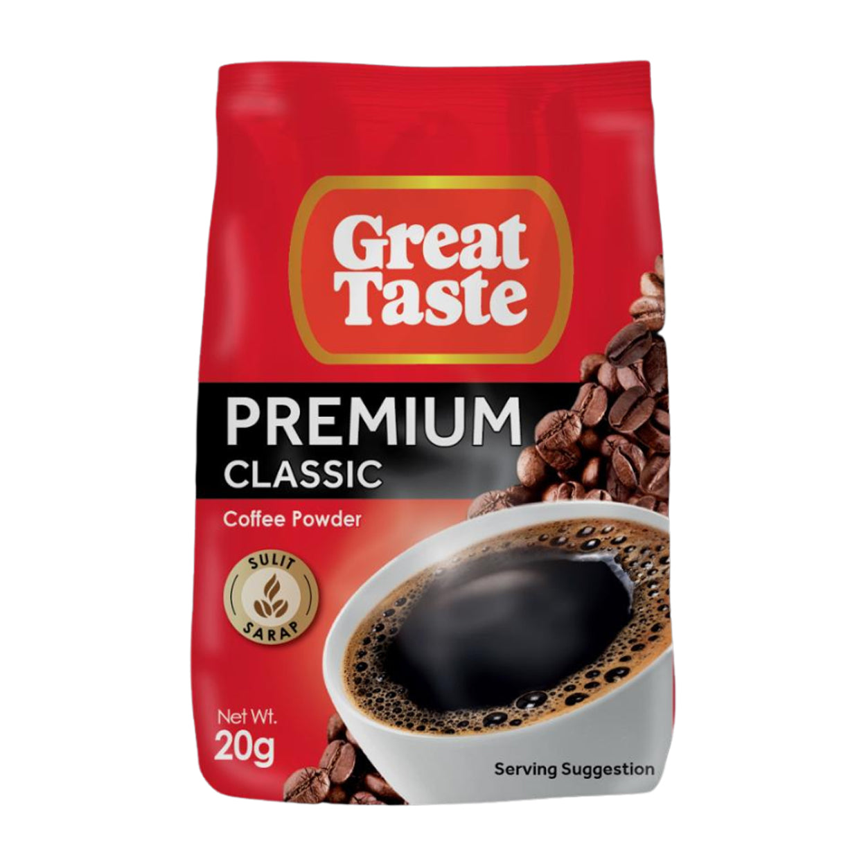 Great Taste Premium Classic Coffee Powder 20g