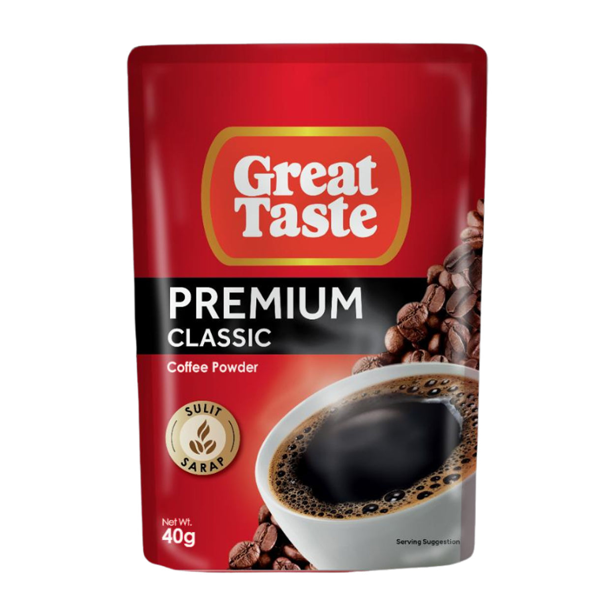 Great Taste Premium Classic Coffee Powder 40g