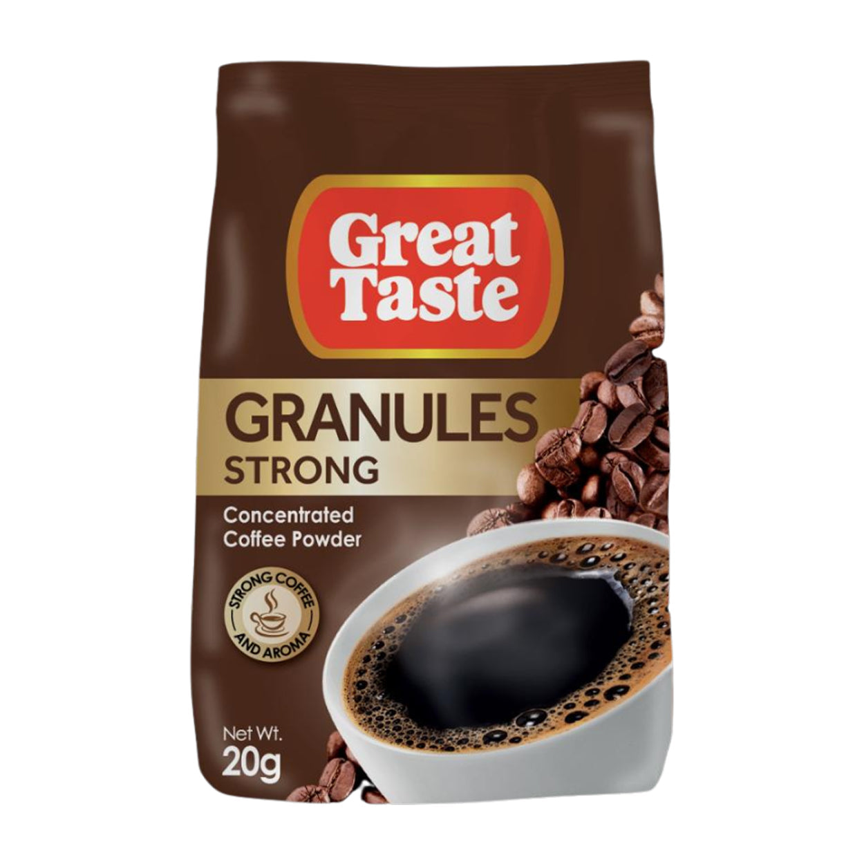 Great Taste Granules Strong Concentrated Coffee Powder 20g