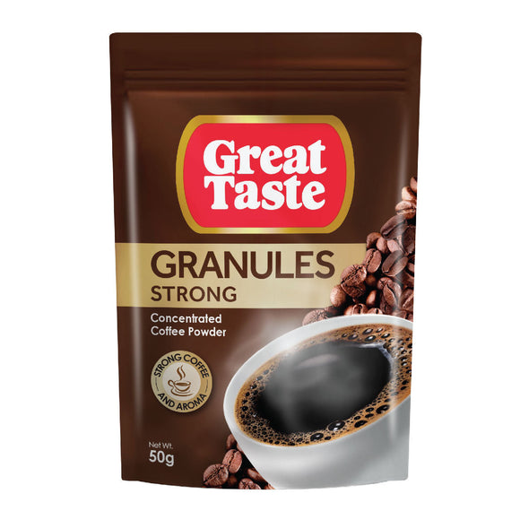 Great Taste Granules Strong Concentrated Coffee Powder 50g