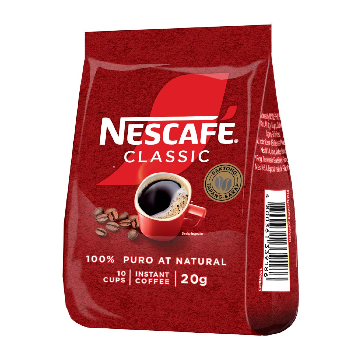 Nescafe Classic Instant Coffee Refill 20g