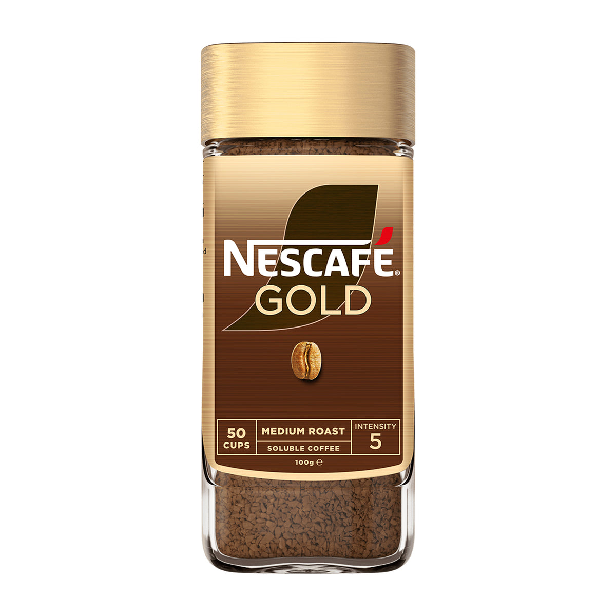 Nescafe Gold Medium Roast Soluble Coffee 100g