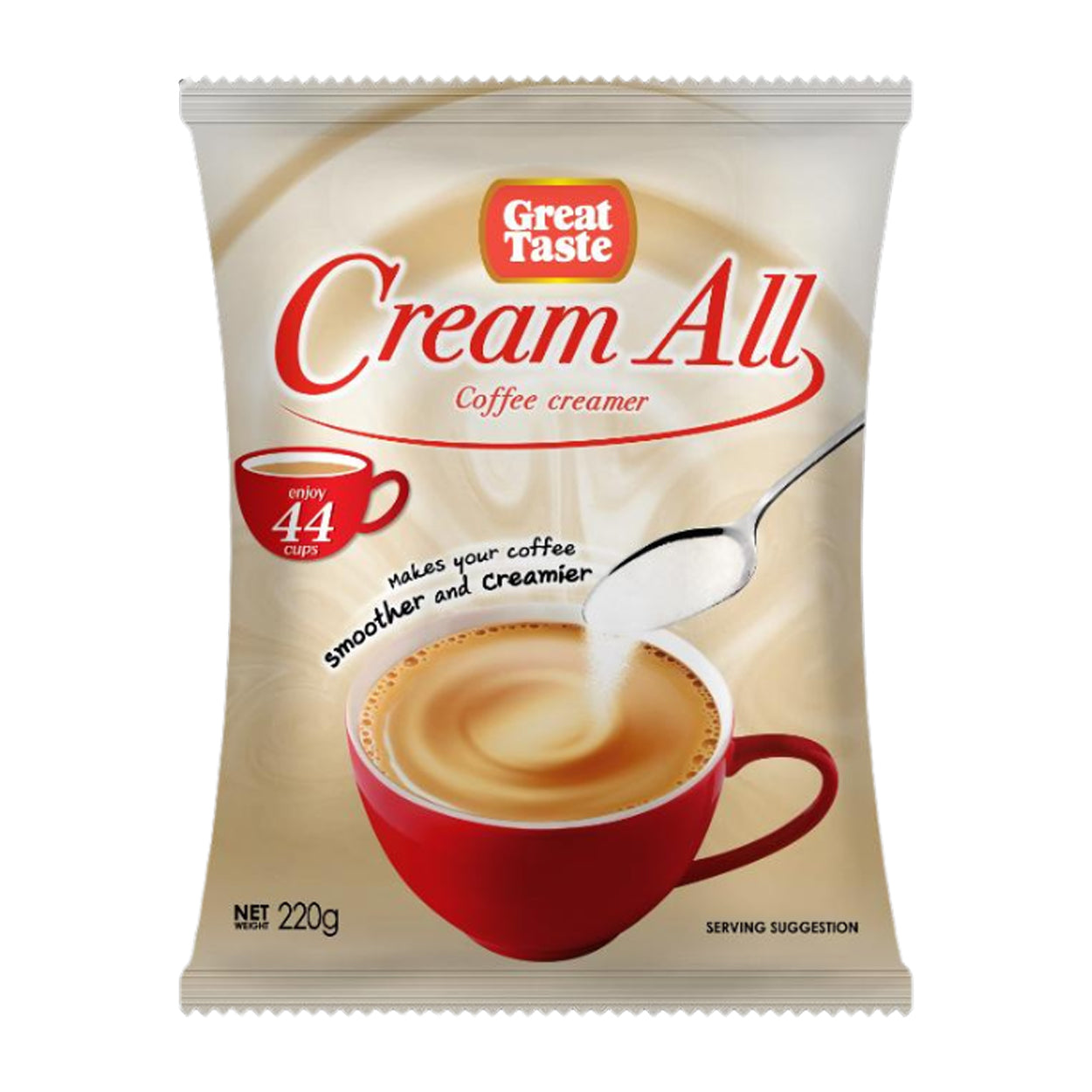 Great Taste Cream All Coffee Creamer 220g