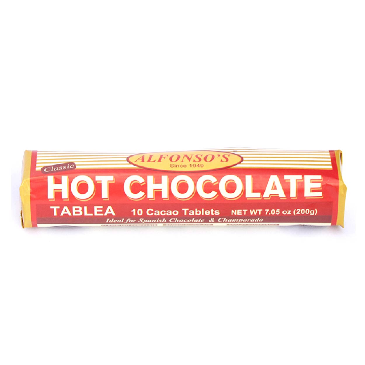 Alfonso's Classic Hot Chocolate Tablea 200g
