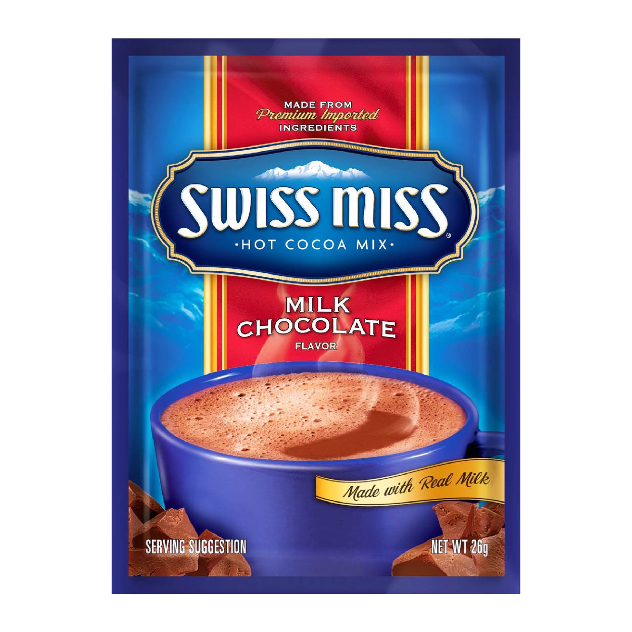 Swiss Miss Hot Cocoa Mix Milk Chocolate 26g
