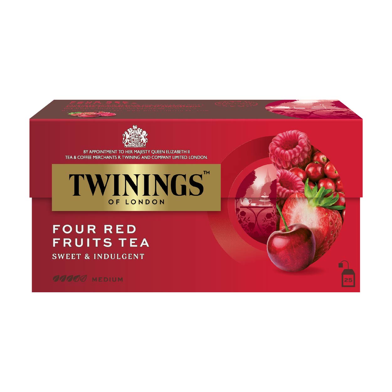 Twinings Four Red Fruits Tea 25x2g